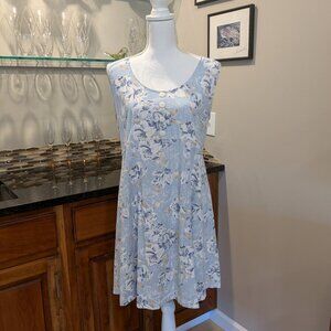 Vintage Sleeveless Baby Sky Blue Dress with Matching Short Sleeve Bolero Jacket